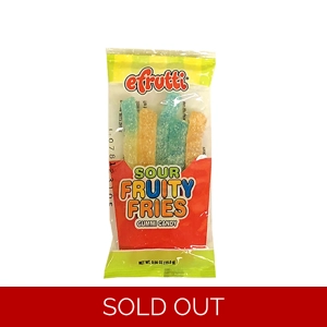 E-Frutti Sour Fruity Fries | American Gummi Candy Sweets